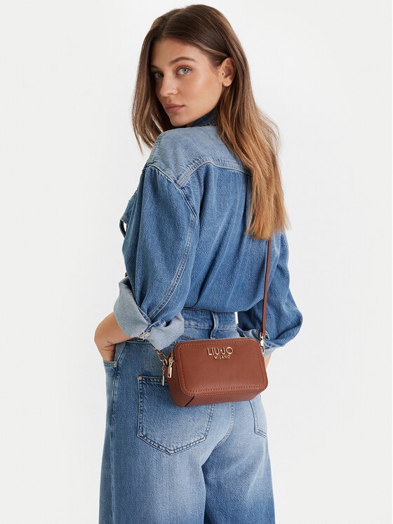 Liu Jo Liu Jo Torbica Ecs S camera Case AF5100 E0058 Smeđa
