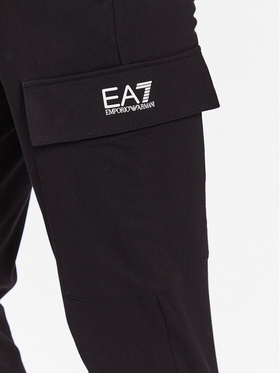 EA7 Emporio Armani EA7 Emporio Armani Jogginghose 8NPP59 PJ05Z 1200 Schwarz Regular Fit