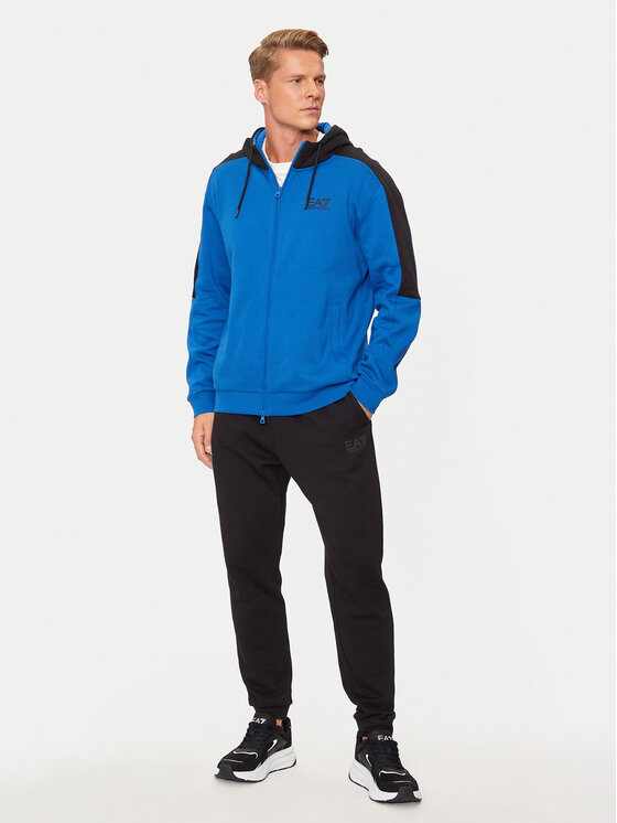 EA7 Emporio Armani EA7 Emporio Armani Tepláková souprava 6DPV66 PJVTZ 25BJ Modrá Regular Fit