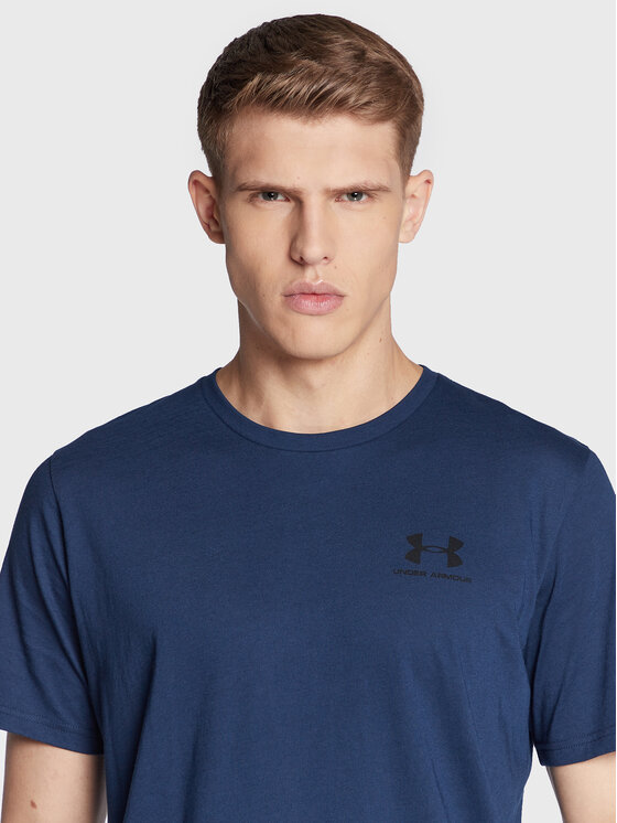 Under Armour Under Armour Tričko Ua Sportstyle 1326799 Tmavomodrá Loose Fit