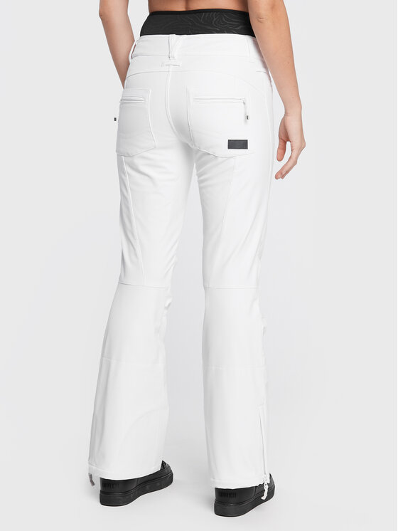 Pantaloni da sci ERJTP03218 Bianco Skinny Fit