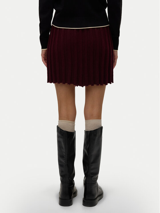Vero Moda Vero Moda Plisovaná sukňa Marina 10331534 Fialová Regular Fit
