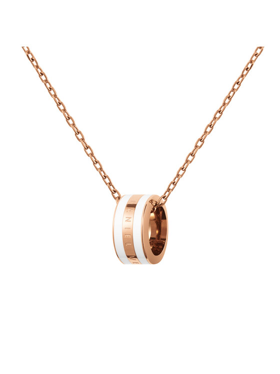 Daniel Wellington Daniel Wellington Ogrlica Emalie DW00400153 Ružičasta pozlata