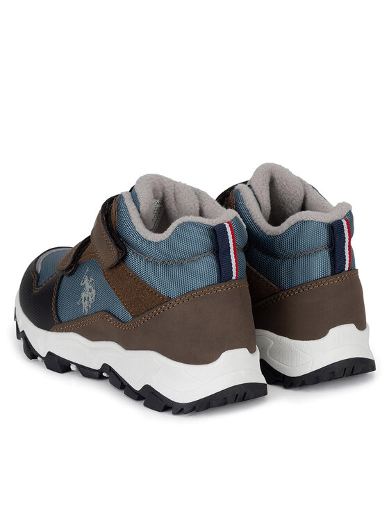 U.S. Polo Assn. U.S. Polo Assn. Gležnjarji DANIEL001K/DTY1 Rjava
