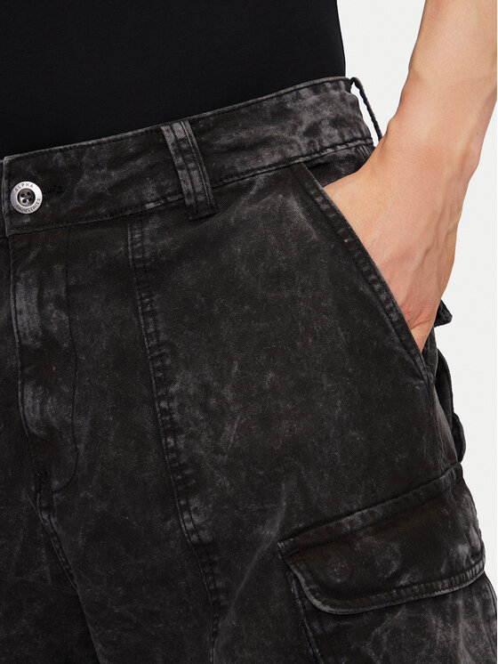 Alpha Industries Alpha Industries Farmer Canvas Acid Pant 156212 Fekete Regular Fit