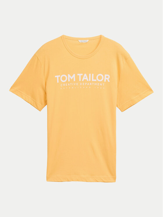 Tom Tailor Tom Tailor Футболка 1045940 Оранжевий Regular Fit