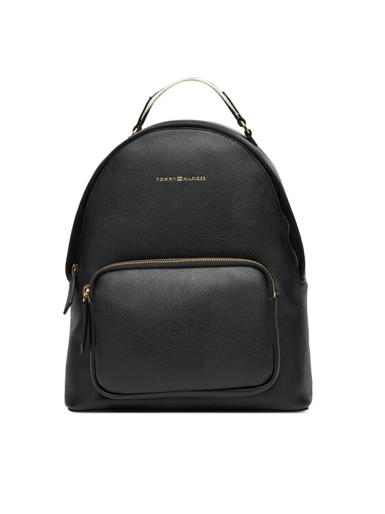 Tommy Hilfiger Tommy Hilfiger Batoh Th Logotape Backpack AW0AW17471 Černá