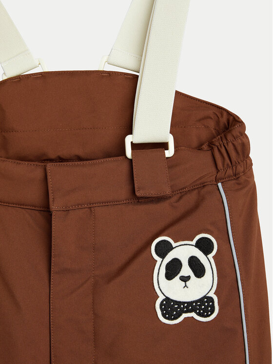 MINI RODINI Mini Rodini Ски панталони Panda 2371014016 Кафяв Regular Fit