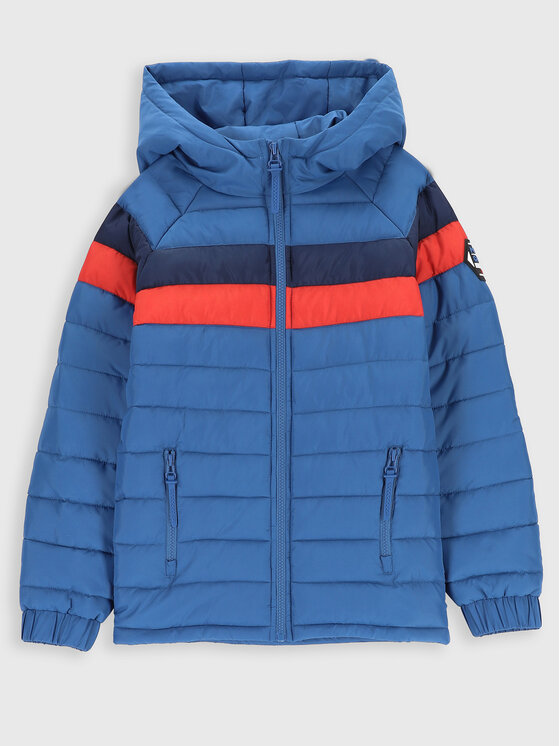 Coccodrillo Geacă din puf ZC2152702OBK Bleumarin Regular Fit