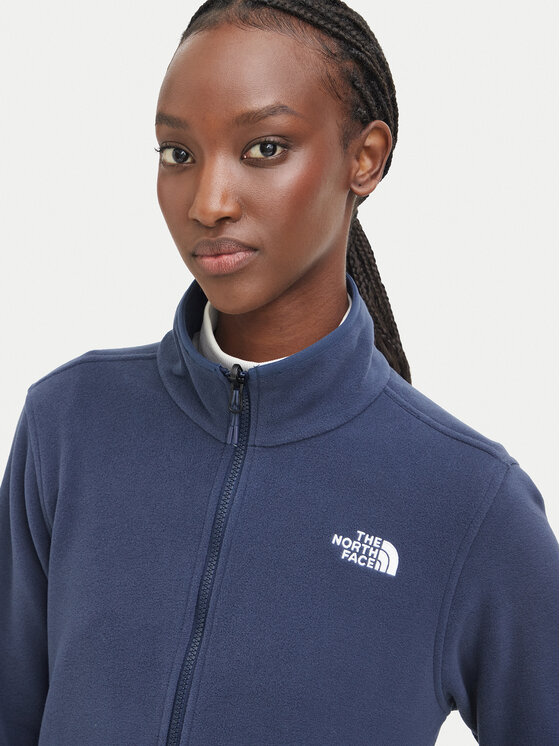 The North Face The North Face Fliso džemperis Glacier NF0A8D2F Tamsiai mėlyna Regular Fit