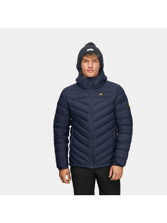 Alpinus Męska Kurtka puchowa, rozmiar 2XL, Granatowa, Monviso