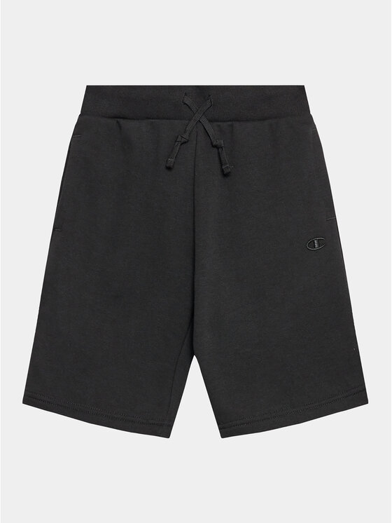 Champion Champion Pantaloni scurți sport 306348 Negru Regular Fit
