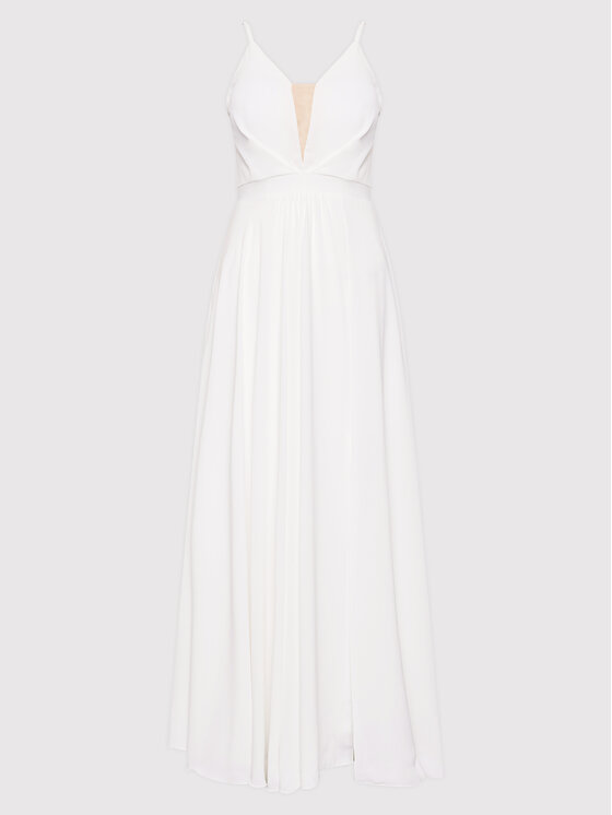 Rinascimento Rinascimento Rochie de seară CFC0109443003 Alb Regular Fit
