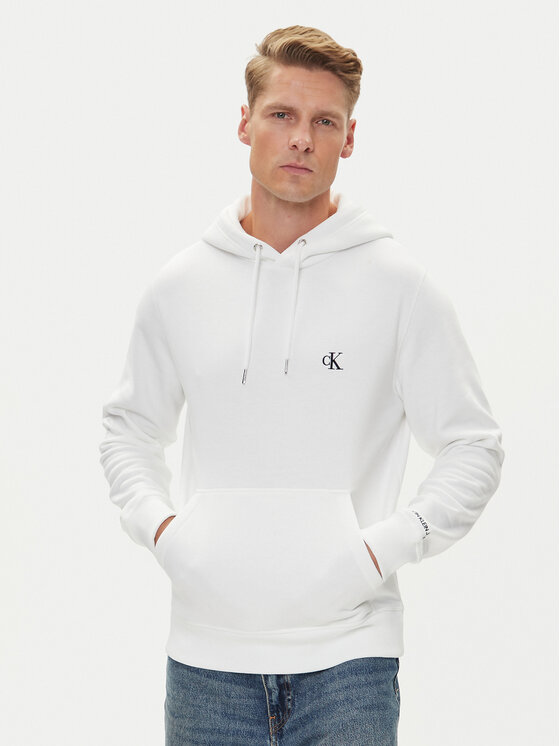 Calvin Klein Jeans Calvin Klein Jeans Pulóver J30J315713 Ekru Regular Fit
