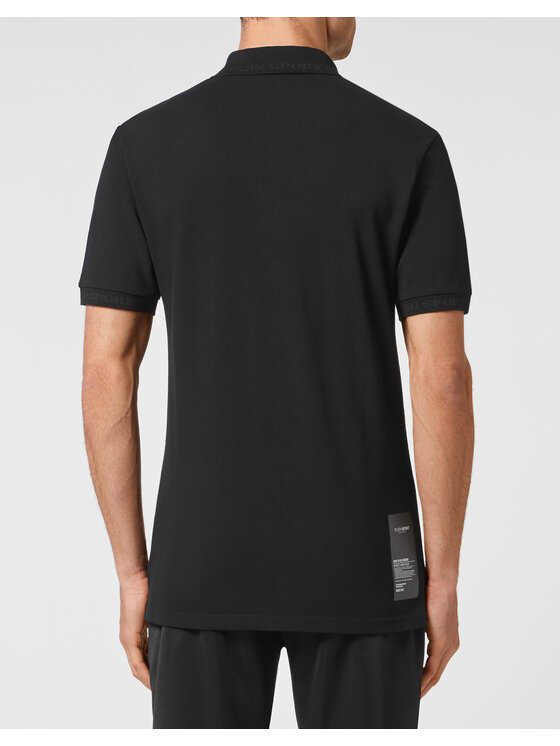Plein Sport Plein Sport Polokošile 2077 Černá Slim Fit