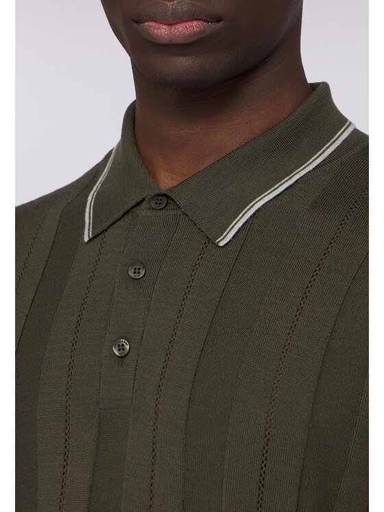 Trussardi Trussardi Cardigan M0048000006N035 Verde Regular Fit