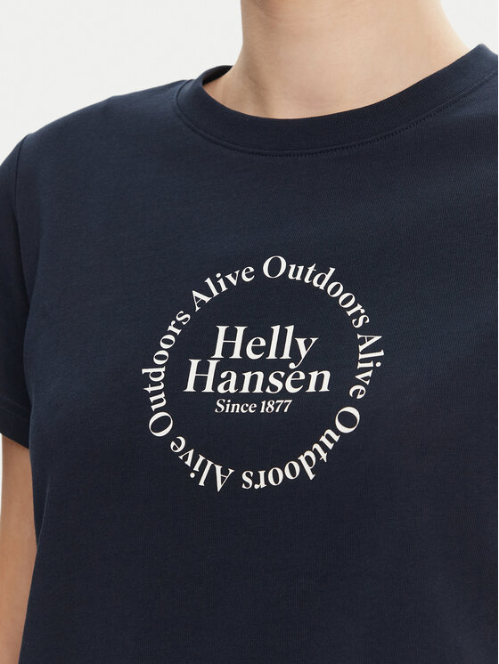 Helly Hansen Helly Hansen Póló Core 54592 Sötétkék Regular Fit