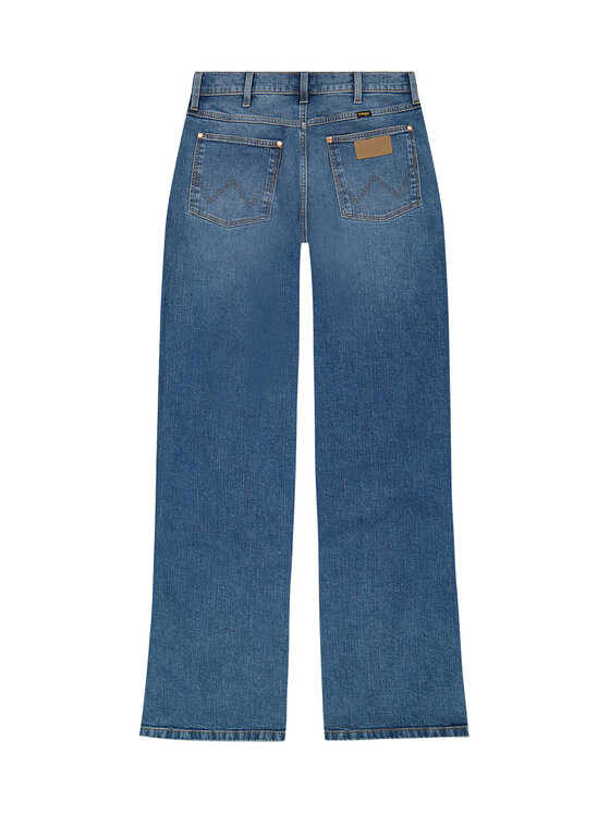 Wrangler Wrangler Jeansy Loose Boot Niebieski Loose Fit