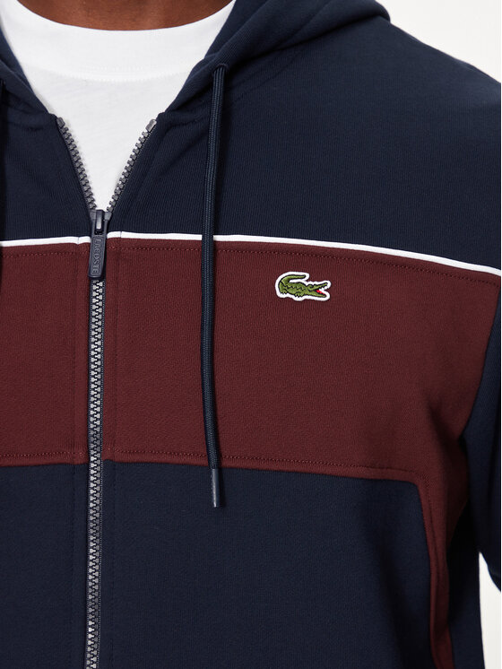 Lacoste Lacoste Majica dugih rukava SH2842 Tamnoplava Classic Fit