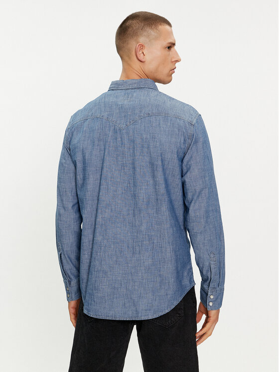 Levi's® Levi's® cămașă de blugi Barstow Western 85744-0067 Albastru Standard Fit