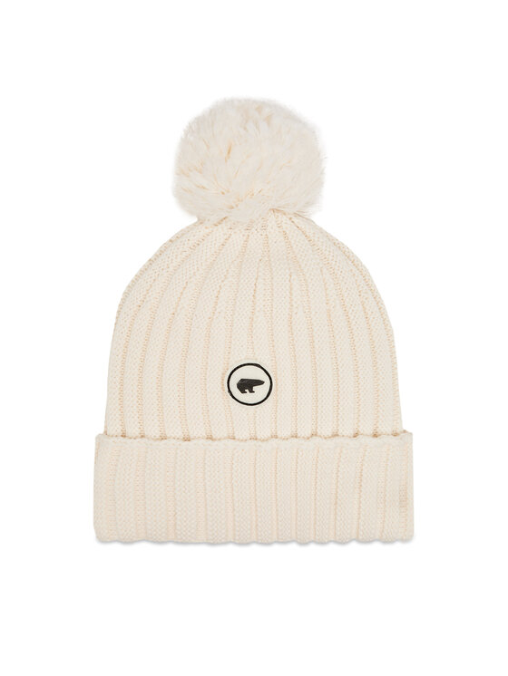 Eisbär Eisbär Шапкa Trony Os Pompon Mü 30952 Écru