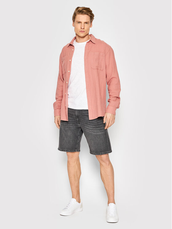 Selected Homme Selected Homme Kratke traperice Alex 16083154 Siva Regular Fit