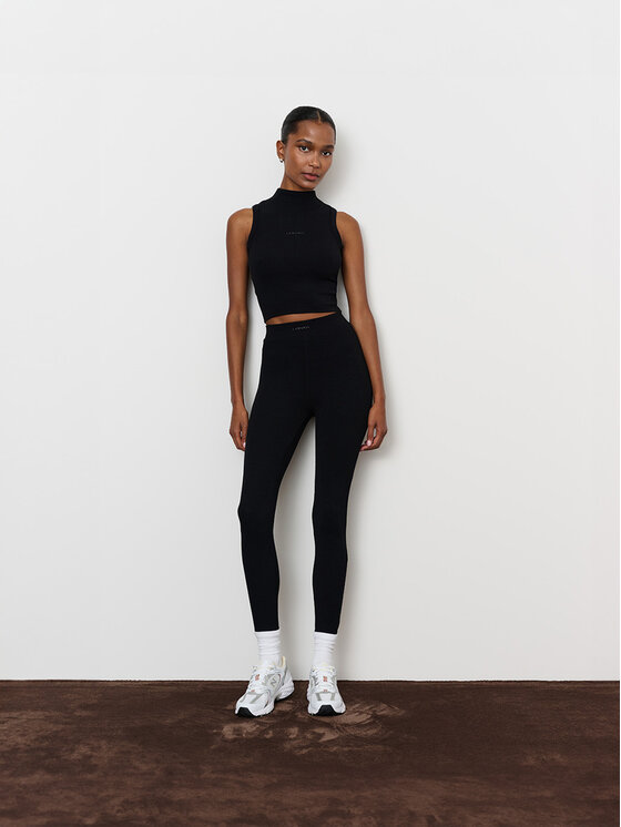 La Mania La Mania Teplákové kalhoty ERIN Černá Classic Fit