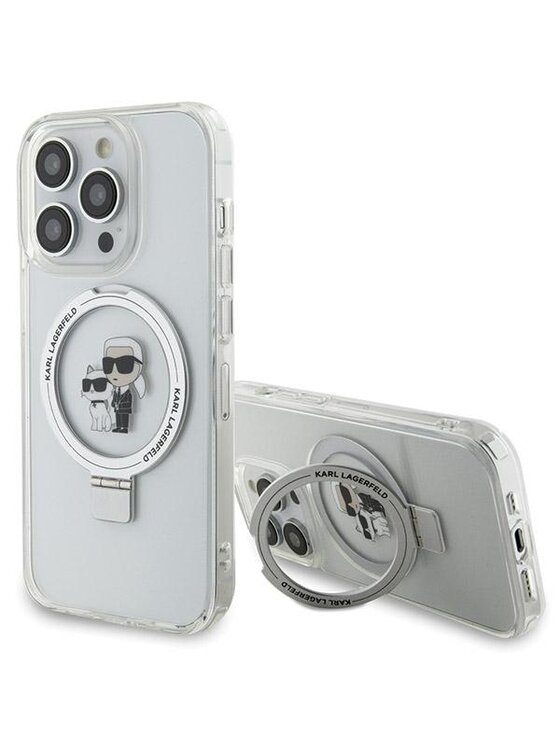 Etui na telefon KARL LAGERFELD, Białe, iPhone 13 Pro Max