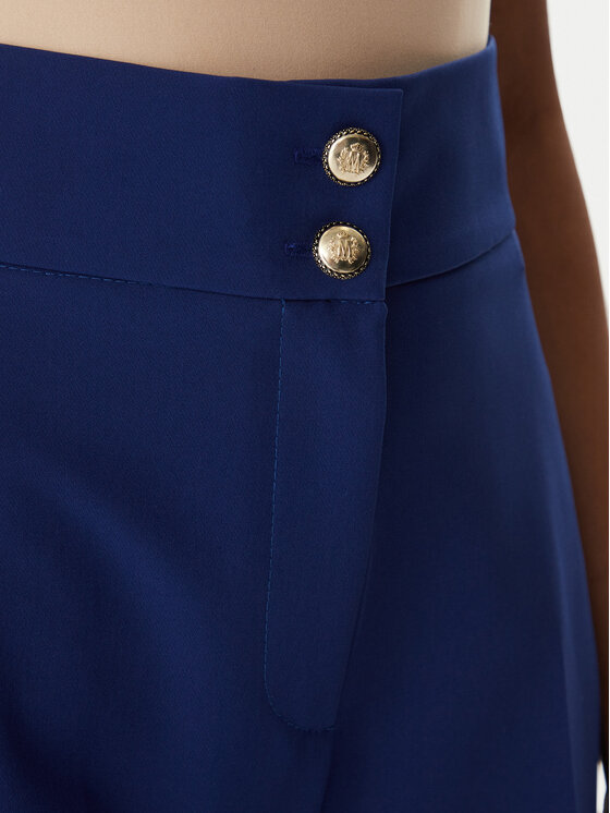 Maryley Maryley Pantaloni di tessuto 26EB680/43FR Blu scuro Regular Fit