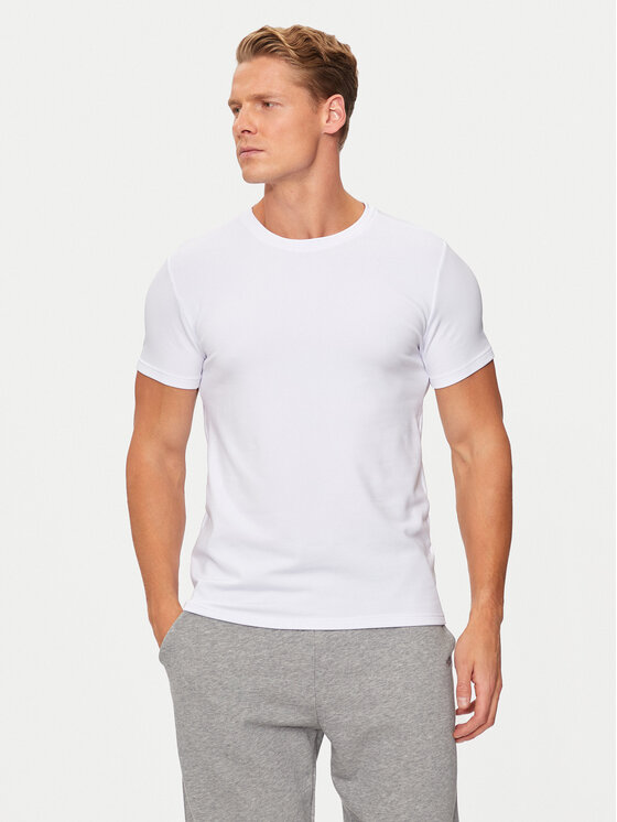 Ysabel Mora Tricou 70103 Alb Slim Fit