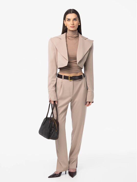 MANDRAGORA MANDRAGORA Blusa Naia Crema Regular Fit