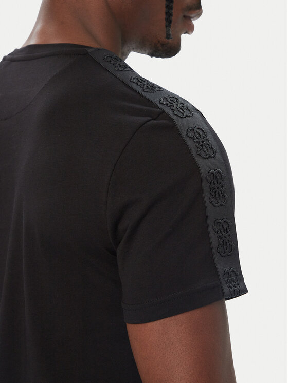 Guess Guess T-Shirt U6BM04 K5388 Schwarz Regular Fit
