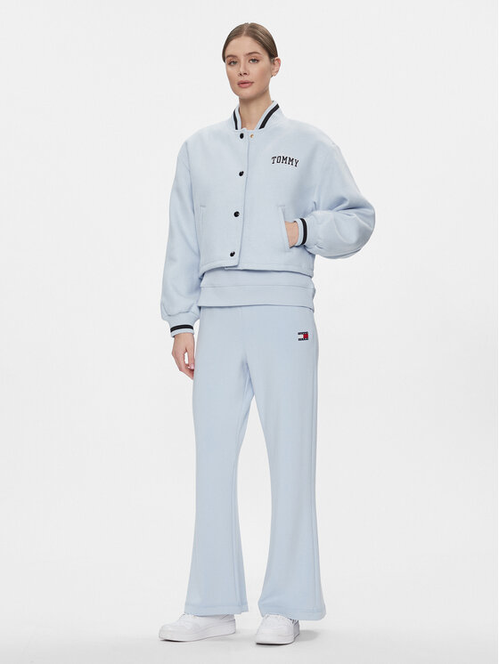 Tommy Jeans Tommy Jeans Яке бомбър Varsity DW0DW17236 Светлосиньо Relaxed Fit