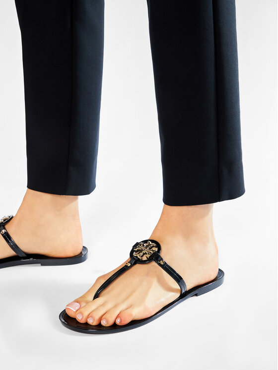 Tory Burch Tory Burch Japonke Mini Miller Flat Thong 51148678 Črna