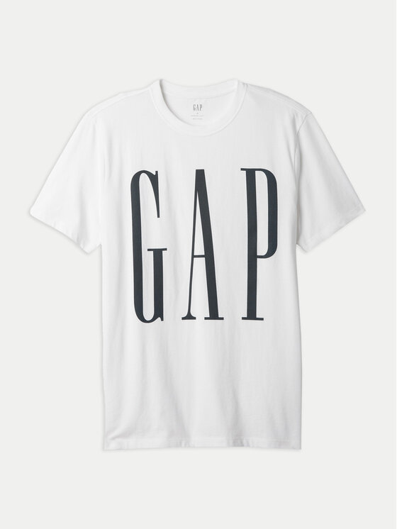 Gap Gap Marškinėliai 866774-01 Balta Regular Fit
