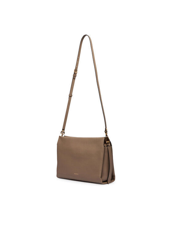 Coccinelle Coccinelle Kabelka M250 Boheme Grana Double E1 M50 19 02 01 Tmavě béžová