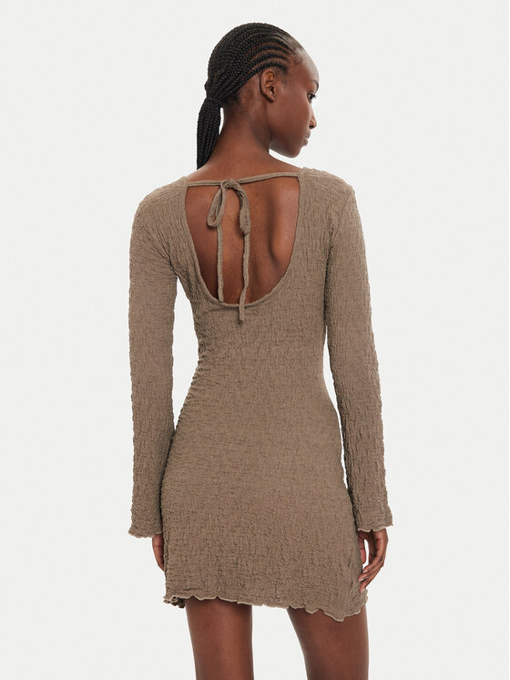 Brave Soul Brave Soul Ежедневна рокля LDRJ-225ORALIEBR Кафяв Regular Fit