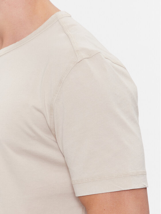 BOSS Boss T-shirt Tokks 50502173 Bež Regular Fit