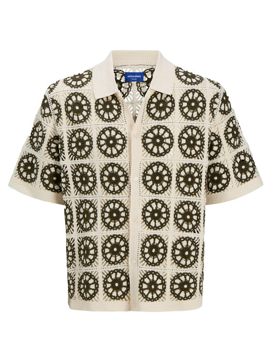 Jack&Jones Jack&Jones Сорочка Cartagena 12278724 Бежевий Loose Fit