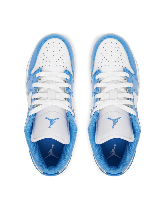 Nike Nike Sneakersy Air Jordan 1 Low Se (GS) FZ3929 114 Bílá