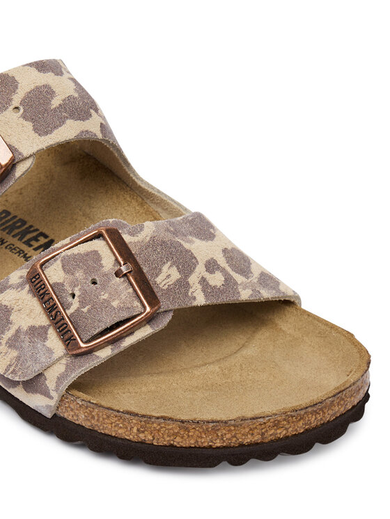 Birkenstock Birkenstock Şlapi Arizona Print 1033330 Maro deschis