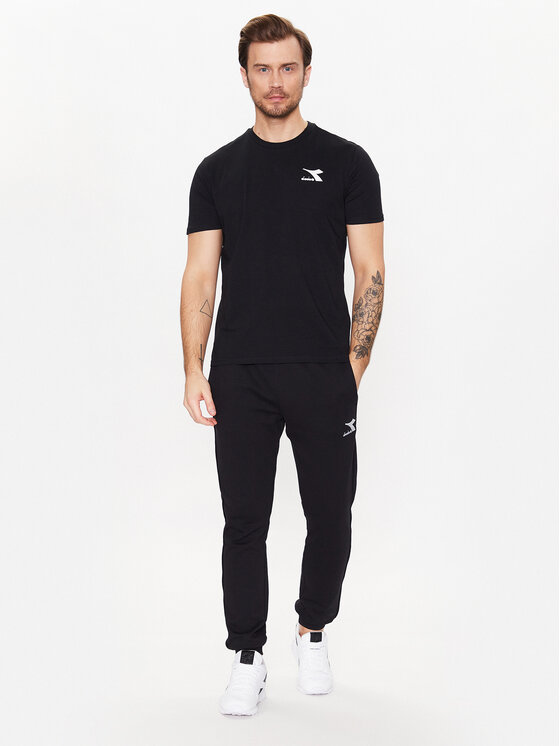T-shirt Ss Core 102.179485 Nero Regular Fit