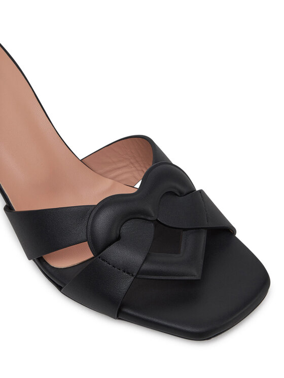 LOVE MOSCHINO LOVE MOSCHINO Klapki JA28065G1MIA0000 Czarny