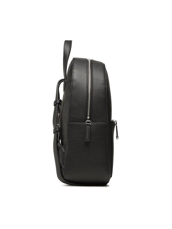 Tommy Hilfiger Tommy Hilfiger Seljakott Th Emblem Backpack AW0AW14506 Must