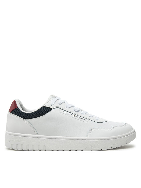 Sneakers Tommy Hilfiger Th Basket Core Lite Lth FM0FM05369 Alb