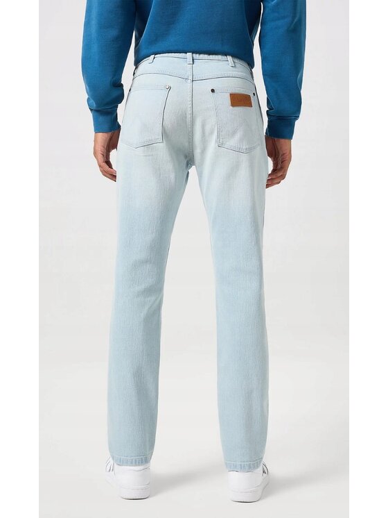 Wrangler Wrangler Jeansy Larston Niebieski jasny Slim Fit