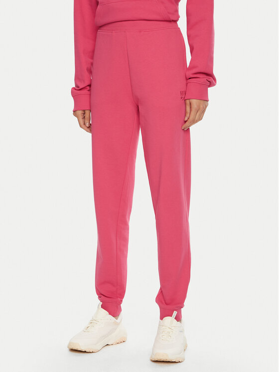 HUGO Hugo Sportinės kelnės Nelfinia 50522417 Rožinė Regular Fit