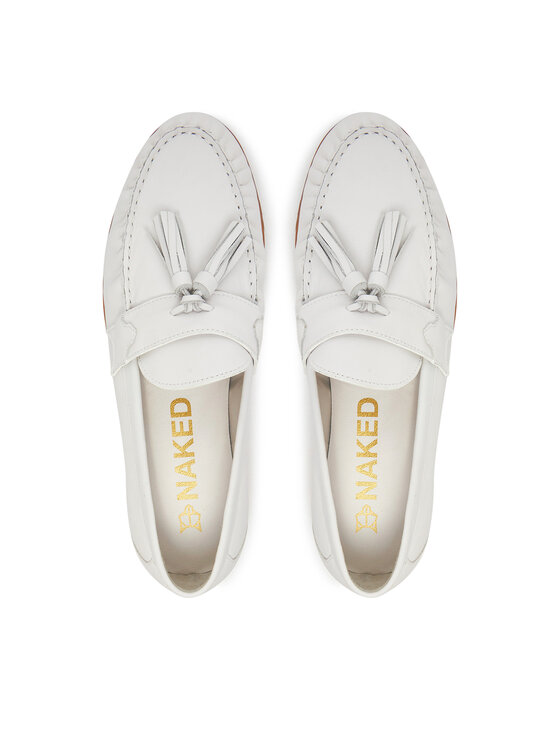 Naked Wolfe Naked Wolfe Loafers Lido Bianco