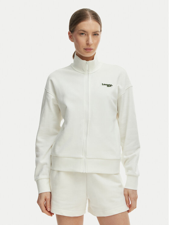 Lacoste Hanorac SF0040 Écru Relaxed Fit
