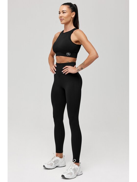 ROUGH RADICAL ROUGH RADICAL Biustonosz sportowy SEAMLESS LINEA SPORTS BRA Czarny